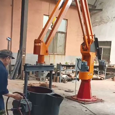 Hand-hjól Casting Manipulator fyrir Foundry Metal Hleypa